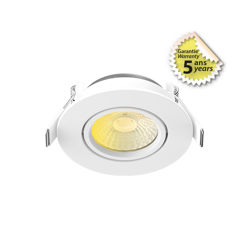 SPOT-LED-6W-CCT-BBC-DIM-IP65-INCLINABLE-BLANC