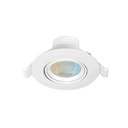 DOWNLIGHT-SPOT-5W-CCT 3000K/4000K/6500K-KANTELBAAR-WIT