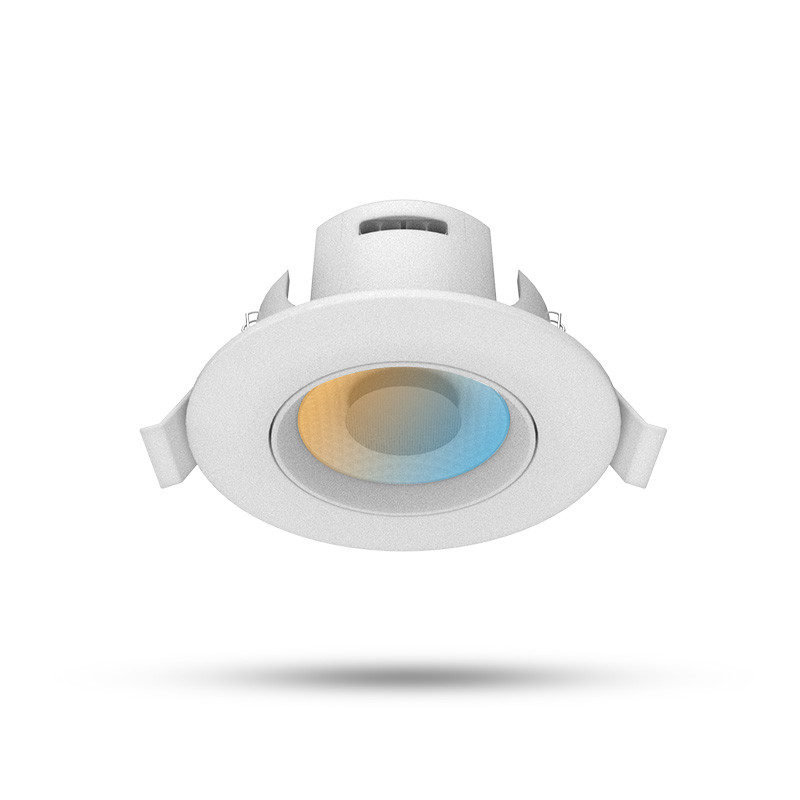 DOWNLIGHT-SPOT-7W-CCT 3000K/4000K/6500K-KANTELBAAR-WIT