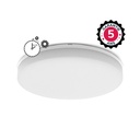 Plafond armatuur Rond Ø280 18W 4000K + Detector met extinction notice