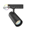  SPOT LED SUR RAIL 3PHASE 10/15/20W CCT ANGLE AJUSTABLE - NOIR