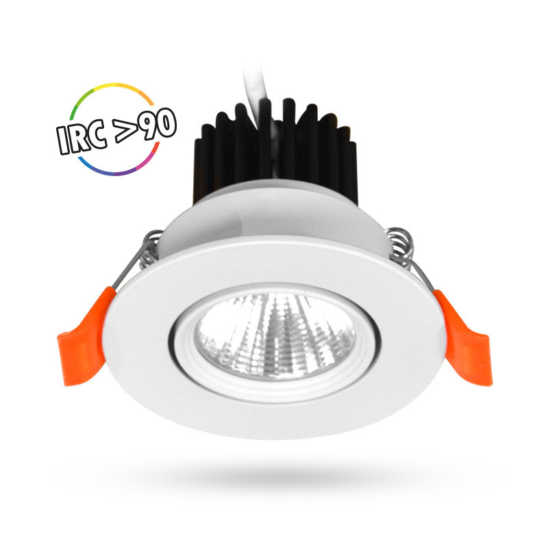 DOWNLIGHT-SPOT-5W-3000K-KANTELBAAR-ENEC DRIVER-WIT