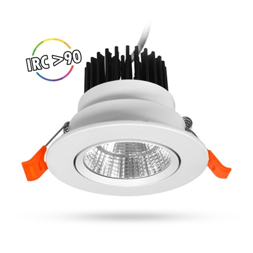 [100399] Orienteerbare LED Spot met voeding 5W 3000K