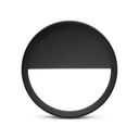 Collerette asymétrique Noire pour CLIPSO Ø280 x 50 mm