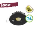 DOWNLIGHT-SPOT ESA-6W-CCT 2700/3000/4000K-DIMBAAR + DETECTOR -ZWART- 5 JAAR GARANTIE