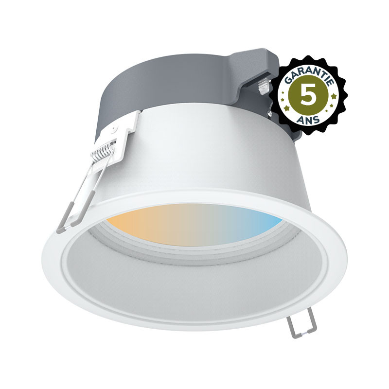 Downlight LED MIRA Wit rond lage luminantie Ø175mm 20W CCT - 5 JAAR GARANTIE