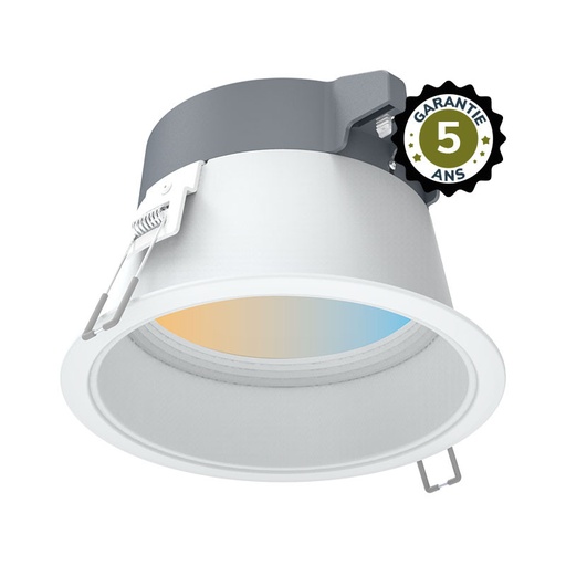 [100315] Downlight LED MIRA CCT  Blanc rond Basse Luminance Ø175mm 20W - 5 ANS DE GARANTIE