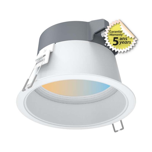 [100315] Downlight LED MIRA CCT  Blanc rond Basse Luminance Ø175mm 20W - 5 ANS DE GARANTIE