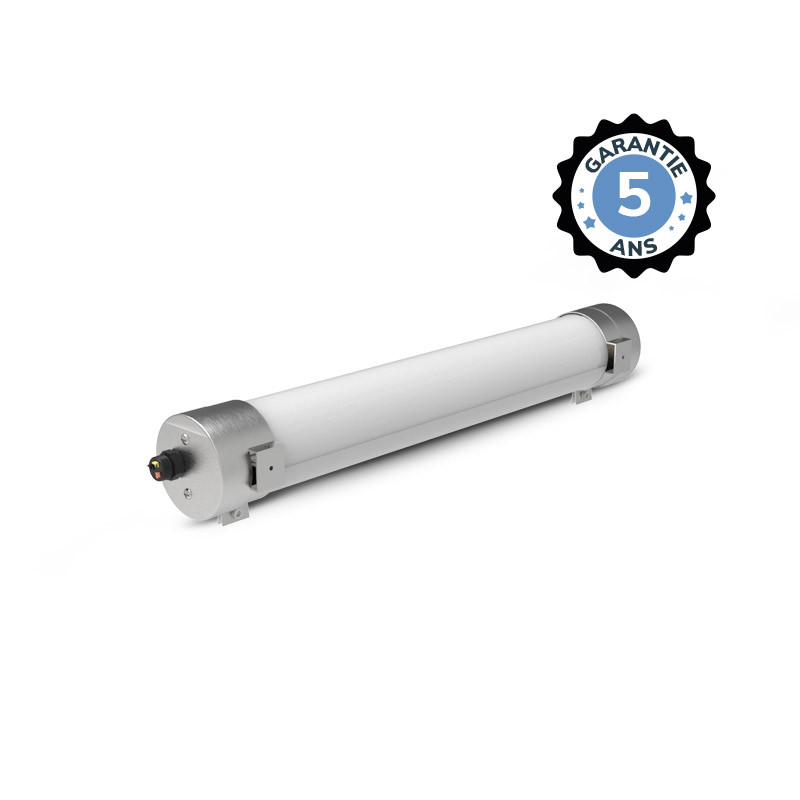 LED Buis - Opaal Met doorvoer 17W 2465LM 3000K DALI-2 DIMBAAR - 5 Jaar garantie