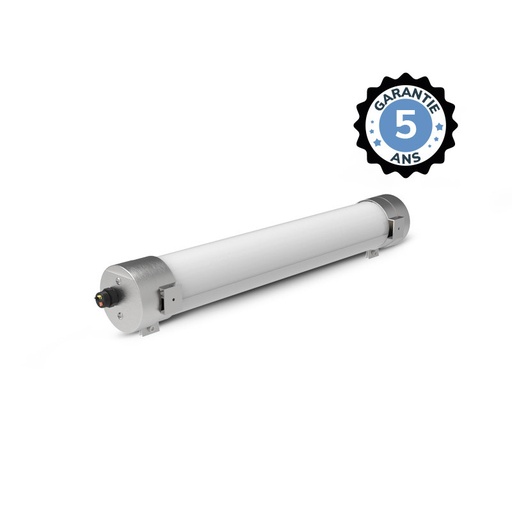 [100728] TRIPROOF-TUBULAR + DETECTOR-17W-60CM-OPAAL-3000K-5 JAAR GARANTIE