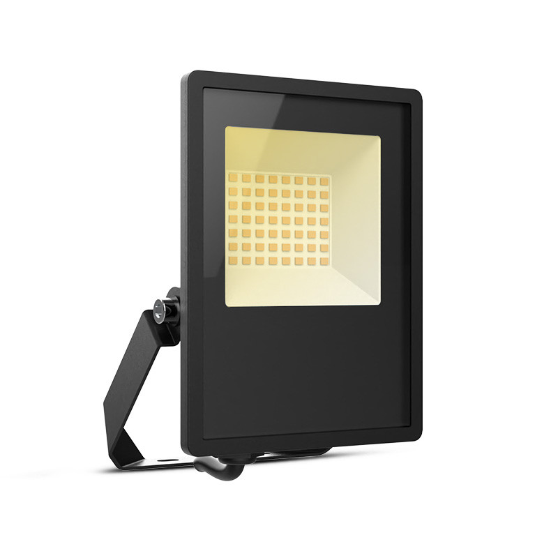 LED SCHIJNWERPER ZWART 20W CCT IP65 LUMOS LITE