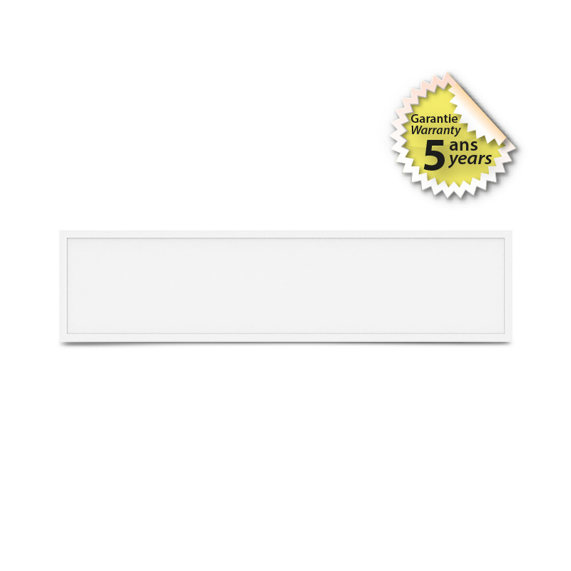 Plafonnier LED Blanc 295 x 1195 mm 28W 4000K - ENEC - Garantie 5 ans