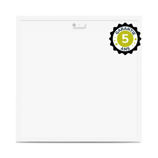 [100760] Plafonnier LED Blanc Backlit 595 x 595 mm 25W 3000K + Détecteur IR - Garantie 5 ans