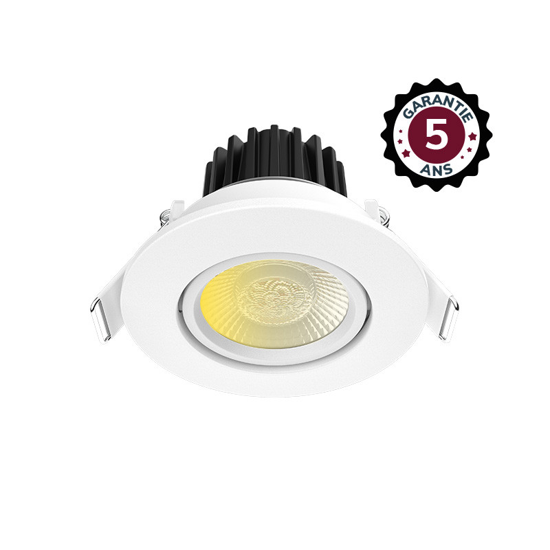 SPOT LED 8W CCT 2700/3000/4000K KANTELBAAR DIMBAAR - 5 JAAR GARANTIE