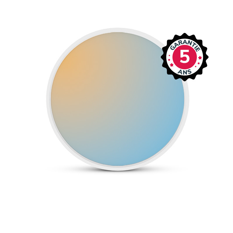 PLAFONNIER LED HUBLOT LUNA II  - 36W Ø500 CCT - GARANTIE 5  ANS