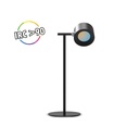 BUREAULAMP ROND ZWART 2W CCT IRC90 DIM