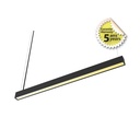 LINEAIRE LED PRISMATISCH ZWART 1200MM CCT 36W DALI2 DIMBAAR - PROLINE - 5 JAAR GARANTIE