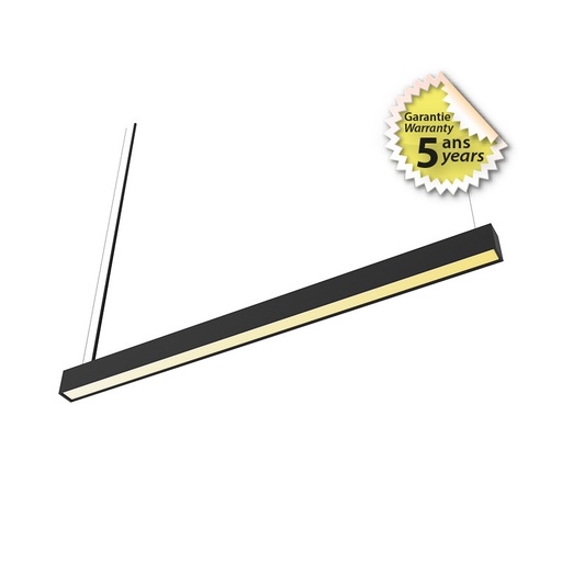 [100695] LINEAR LED PRIMATIC BLACK 1200MM CCT 36W DIM DALI2 - PROLINE -5 YEAR WARRANTY