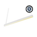 LINEAIRE LED PRISMATISCH WIT 1500MM CCT 36W DALI2 DIMBAAR - PROLINE - 5 JAAR GARANTIE