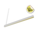 LINEAIRE LED REFLECTOR WIT 1200MM CCT 24W DALI2 DIMBAAR - PROLINE - 5 JAAR GARANTIE