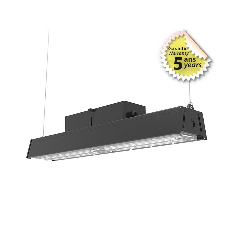 INDUSTRIE LED 100W 4000K 15000 LM ZWART - 5 JAAR GARANTIE