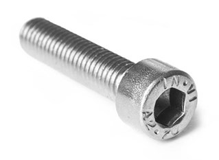 Vis filetée M8/25 A2 DIN912 tête crênelée (100 PIECES)