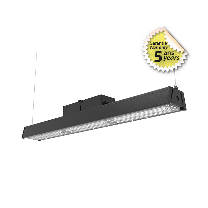 INDUSTRIELE LED ZWART 150W 4000K 22500LM - 5 JAAR GARANTIE