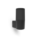 WALL MOUNT CYLINDRICAL E27 BLACK