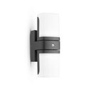 Applique Murale Orientable LED Noir 12,5W 3000K + Détecteur IR