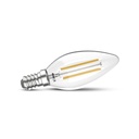 BULB LED E14 Filament FLAME 4W 4000K