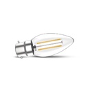 LED BULB B22 FLAME 4W 4000K