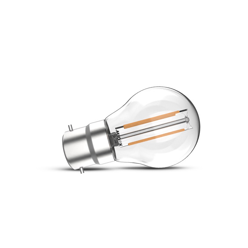 BULB LED B22 G45 FILAMENT 4W 2700K