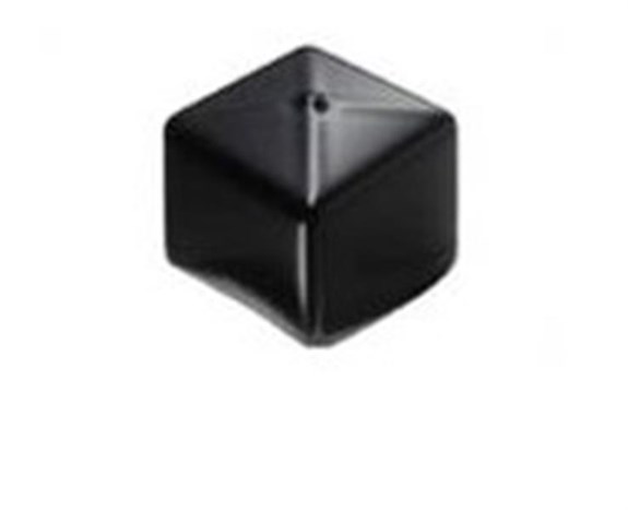 END CAP BLACK RAIL