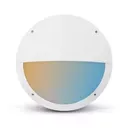 LED HUBLOT Ø300 20W CCT IP65 ASYM WIT  + DETECTOR RF MET UITDOOFWAARSCHUWING
