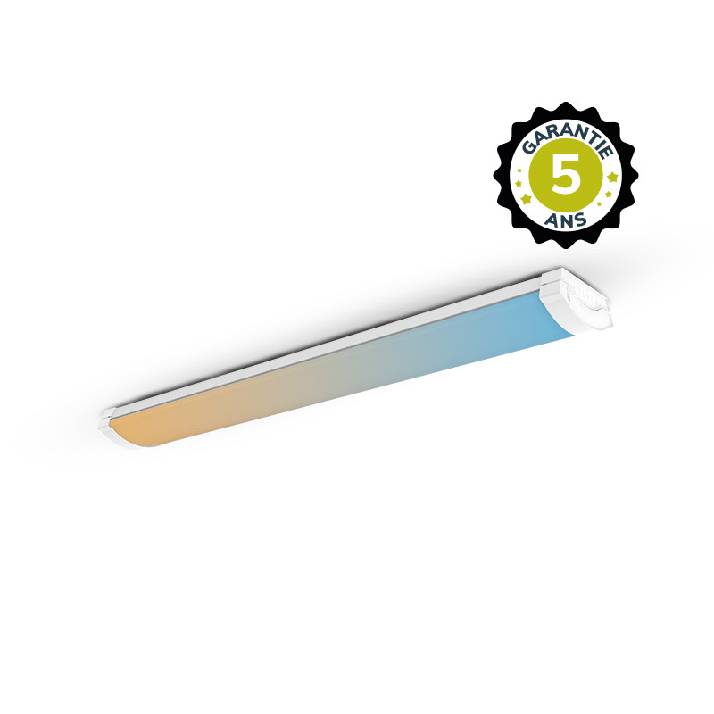 LED PLAFONDVERLICHTING KLASLOKAAL 11/14/17/20W CCT 120CM -2885 LM - 5 JAAR GARANTIE