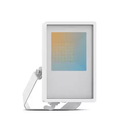 [100930] SCHIJNWERPER LED 20W CCT IP65 WIT LUMOS LITE