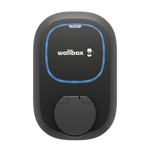 WALLBOX-PULSAR MAX SOCKET 22KW SHUTTER BLACK