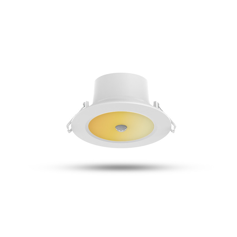Downlight LED CCT BBC 8W 2700/3000/4000K Gradable blanc + Détecteur