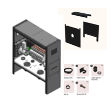 SMAPPEE EV WALL DUAL BLACK WITH 2 X CABLES