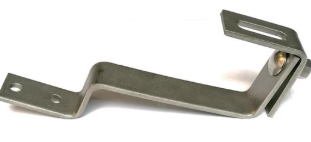 CROCHET INOX TUILE SIMPLE REGLAGE SANS PLAQUE