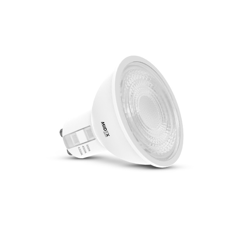 Ampoule LED GU10 7W 60° CCT(3000K/4000K/6500K)