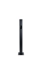 OHMY UNIVERSAL MOUNTING POST FOR 1 EV CHARGING STATION + M12 INSTALLATION KIT