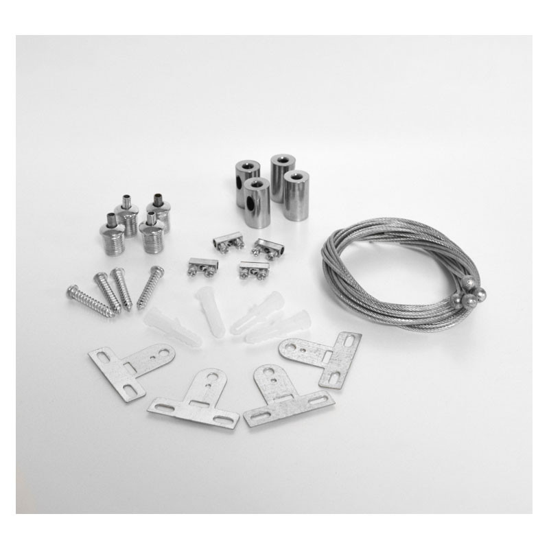 Kit de suspension pour Plafonniers 60 x 60 cm