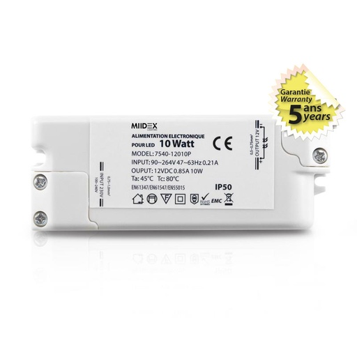 [7540] Voeding voor LED 10W 12V DC