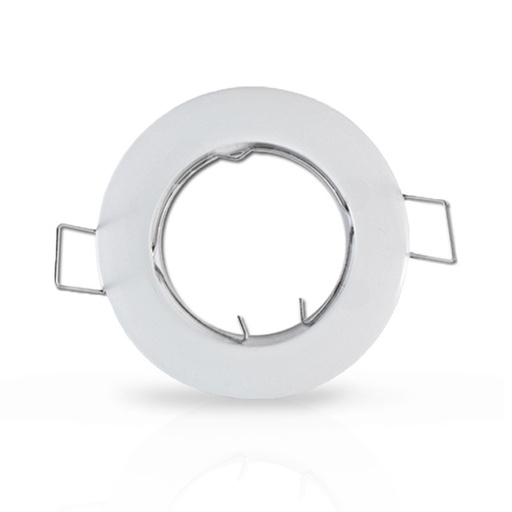 [7710] SUPPORT-SPOT-ROUND-FIXED-WHITE Ø78 mm