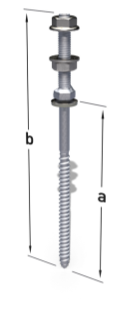 RENVARBOUT12X250 - Renusol Variosole hanger bolt wood