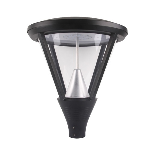 [905214] Lantaern op mast LED YS5 Grijs Anthracite 60W IP65 IK08 4000K