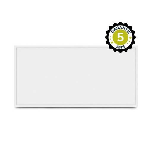 [77608] LED-PANEEL-WIT-1195x595-60W-3000K- ENEC - 5 JAAR GARANTIE (Steeds in veelvoud van 2 te bestellen)