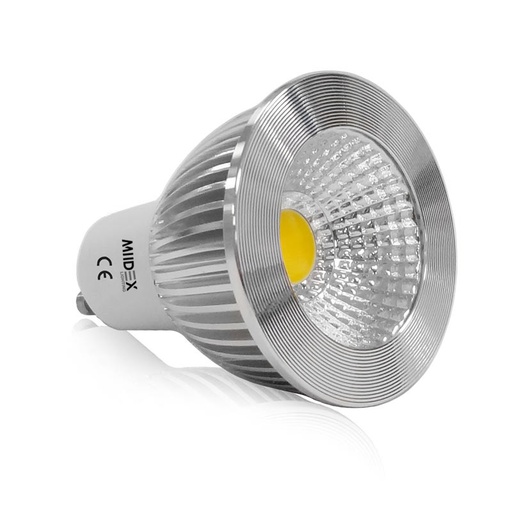 [78418] LED lamp GU10 5W Dimbaar 3000K Aluminium