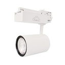 Spot LED sur Rail Blanc 35W 4000K 3135 LM + adaptateur rail 3 allumages